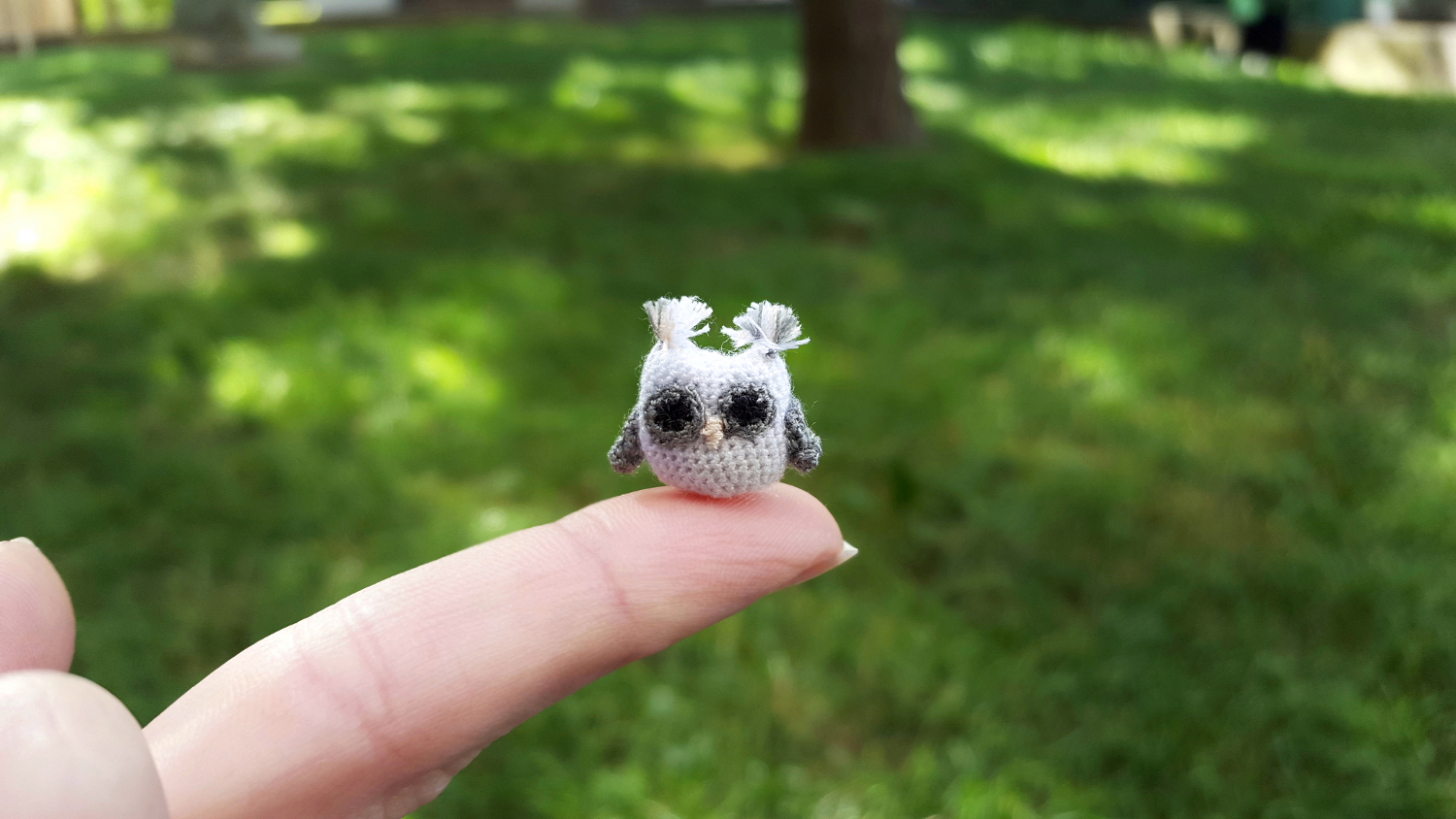Micro-Crocheting for Beginners - micro-crochet amigurumi owl