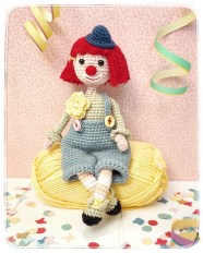 Crochet Clown August Trishagurumi Crochet Clown August Trishagurumi